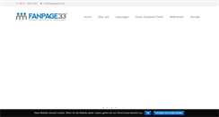 Desktop Screenshot of fanpage33.com