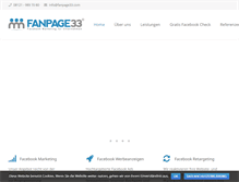 Tablet Screenshot of fanpage33.com